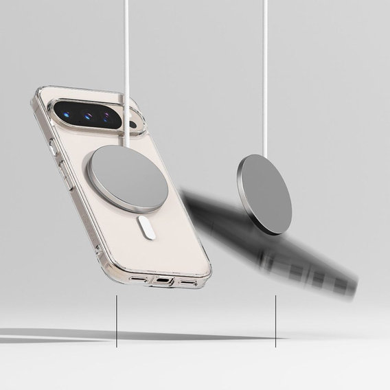 Etui Ringke do Google Pixel 10 Pro XL, Fusion MagSafe, przezroczyste