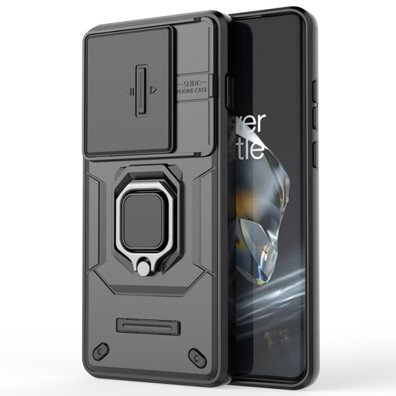 Etui KickStand Camera Lens do OnePlus 12 5G, czarne