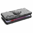 Etui do Samsung Galaxy S23 FE, Kickstand Ring, czarne