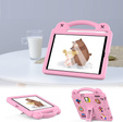 Etui do iPad 9.7" 2018/2017 (6/5 gen.) / Pro 9.7" 2016, Cute Patterns, z podstawką, Różowe