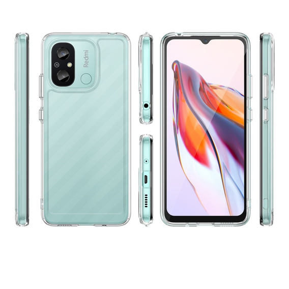 Etui do Xiaomi Redmi 12C, Fusion Hybrid, przezroczyste