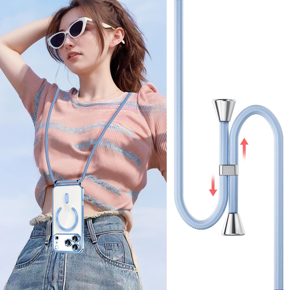 Etui Electro MagSafe + smycz do iPhone 17 Pro Max