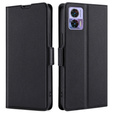 Etui z klapką do Motorola Edge 30 Neo 5G, Wallet Thin Magnet, czarne