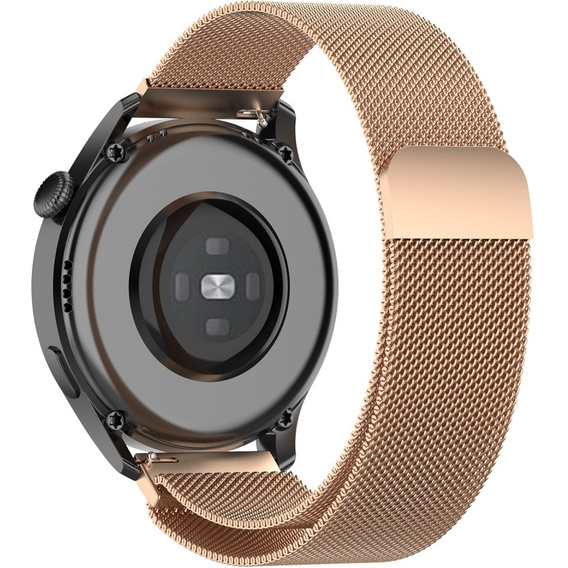 Uniwersalna Bransoleta Milanese Band 22mm, Różowa rose gold