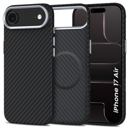 Etui BENKS Kevlar Armor PRO Carbon Fiber 600D A068 do MagSafe do iPhone 17 Air