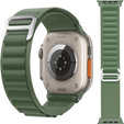 Zestaw Pasek Nylonowy + Etui 2w1 do Apple Watch 4/5/6/SE 40mm, Zielony