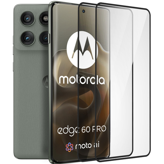 2x Szkło Hartowane ERBORD 3D do Motorola Edge 60 Pro – ochrona całego ekranu