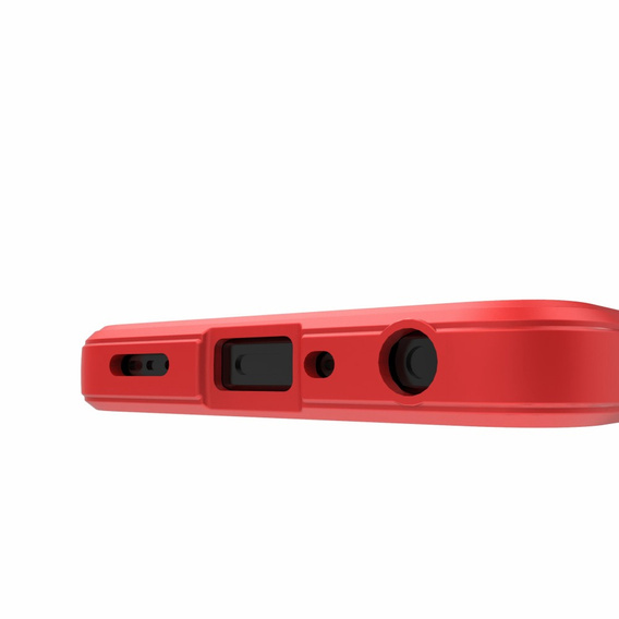 Etui do Oppo A57s, Gaming Shockproof, czerwone