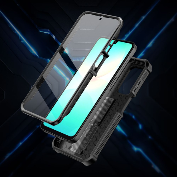 Etui Tech-Protect do Galaxy A26 5G, Kevlar Cam+, Czarne