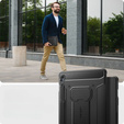 Etui Spigen Rugged Armor Pro do Samsung Galaxy Tab S10 Lite / S9 FE, black