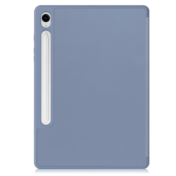 Etui do Samsung Galaxy Tab S10 FE+ Plus, Smartcase z miejscem na rysik, granatowe