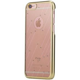 ROCK Etui Meteor Shower Bumper + PC Back do iPhone 6/6S 4.7 - Champagne Gold