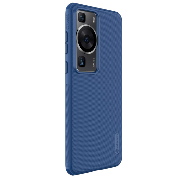 Etui NILLKIN do Huawei P60 / P60 Pro, Super Frosted Shield Case, Niebieskie