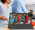Etui z klapką i wzorem graffiti do Xiaomi Redmi Pad 2