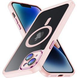 Etui do iPhone 13, ERBORD Impact Guard, do MagSafe, różowe