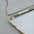Etui Magnetic Dual Glass MagSafe do iPhone 11, złote