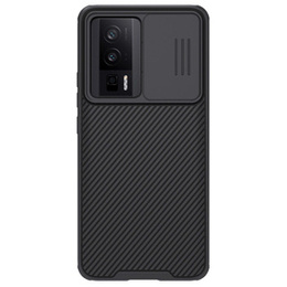 Etui do Poco F5 Pro, pancerne Nillkin, CamShield Pro, Czarne