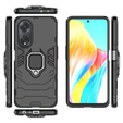 Etui do Oppo A58 4G, Kickstand Ring, czarne