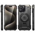Etui Supcase do iPhone 16 Pro, Unicorn Beetle Grip Mag, Czarne