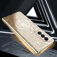 Etui do Samsung Galaxy Z Fold 5 5G, Mechanical Legend, złote