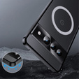 Etui z ochroną aparatu do Google Pixel 8 Pro, CamShield MagSafe, przezroczyste / czarne