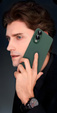 Etui Matt TPU do Samsung Galaxy S25 Edge, pokrowiec ochronny – zielony