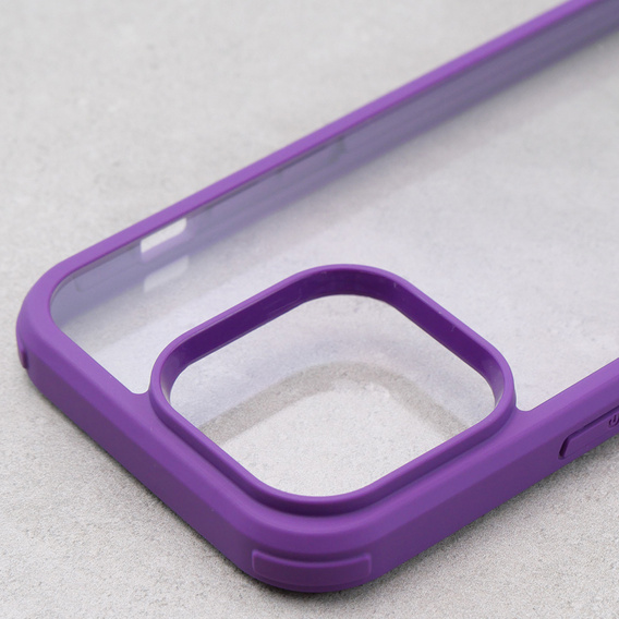 Etui do iPhone 14 Pro, ERBORD Guardian, fioletowe