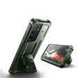 Etui pancerne do Samsung Galaxy S21 Ultra, Dexnor Full Body, Zielone