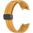Pasek Silikonowy do Samsung Galaxy Watch 4/5/6 40/42/43/44/45/46/47mm, Żółty