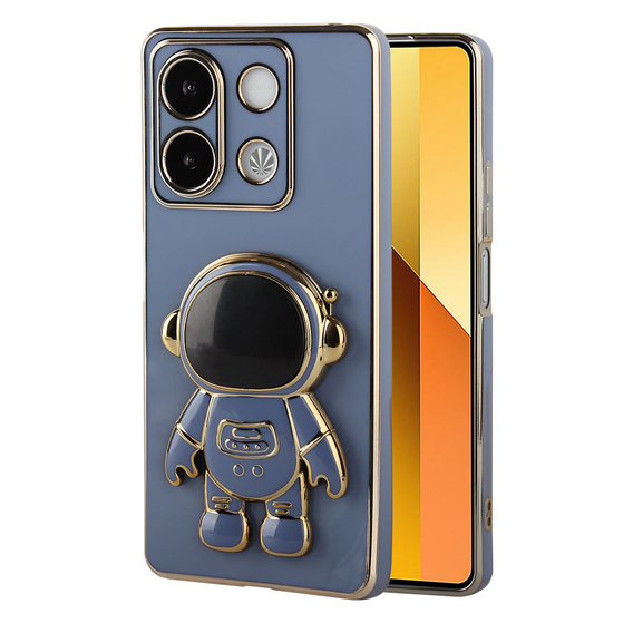 Etui do Xiaomi Redmi Note 13 5G, Astronaut, niebieskie + Szkło Hartowane 9H