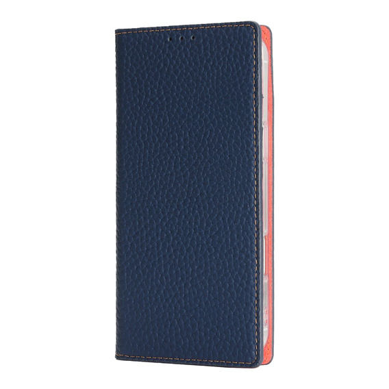 Etui z klapką Litchi Skin Grain do iPhone 17 Pro