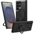 Etui do Samsung Galaxy S25 Ultra z podstawką – kompatybilne z MagSafe, czarne
