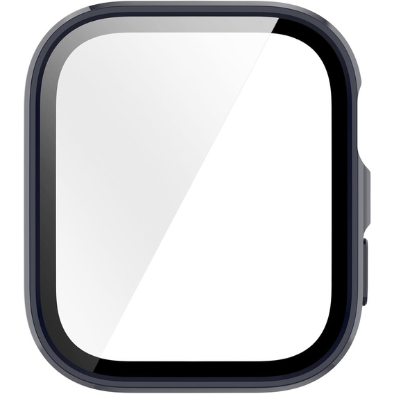 2w1 Etui z twardą ramką i szkłem hartowanym do Huawei Watch Fit 4 - niebieskie