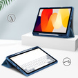 Etui do Xiaomi Redmi Pad SE 11", Smartcase Hybrid, z miejscem na rysik, niebieskie