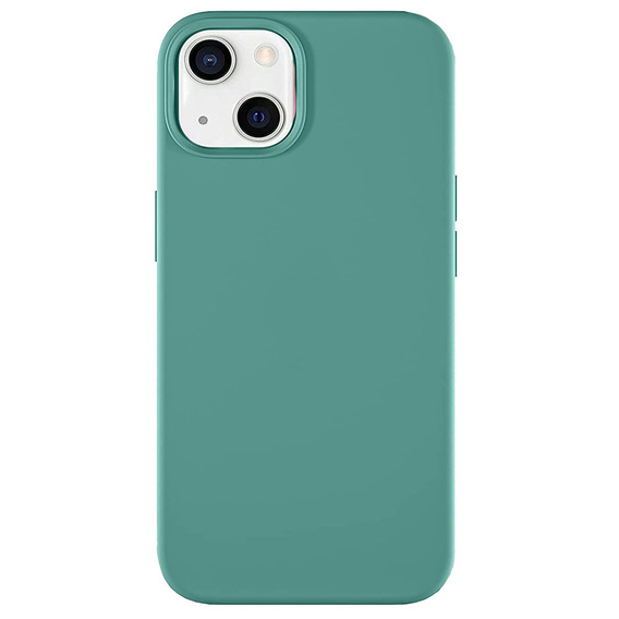 Etui do iPhone 14, Silicone Lite, zielone