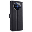 Etui z klapką do Realme 12 Pro 5G / 12 Pro+ 5G, Wallet Zipper Pocket, czarne