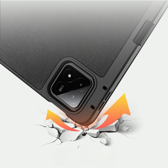 Etui do Xiaomi Pad 6S Pro 12.4", Dux Ducis Domo, czarne