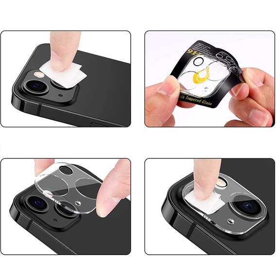 Szkło Hartowane na aparat do iPhone 13 / 13 Mini 