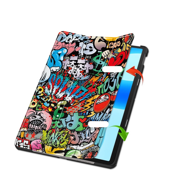 Etui do Huawei MatePad 11.5, Smartcase, graffiti