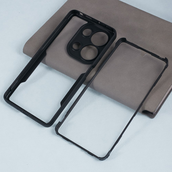 Etui do Xiaomi Redmi Note 13 Pro 4G / Xiaomi Redmi Note 14S / Xiaomi Poco M6 Pro 4G, AntiDrop Hybrid, czarne