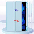 Etui do iPad 11" 2025 A16 (11 gen.) / iPad 10.9" 2022 (10 gen.), Smartcase Hybrid, z miejscem na rysik, niebieskie
