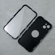 Etui do iPhone 13, Dual Glass, do Magsafe, czarne
