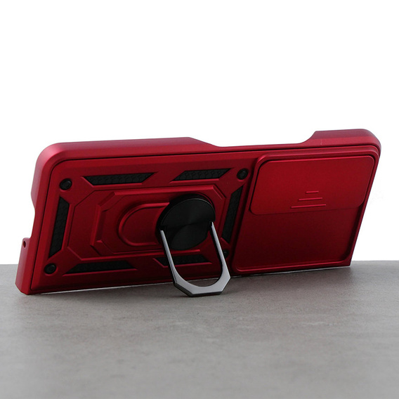 Etui pancerne do Samsung Galaxy Z Fold5 5G, CamShield Slide, czerwone