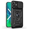 Etui pancerne do iPhone 12 Mini, CamShield Slide, czarne