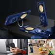 Etui do Samsung Galaxy Z Flip5 5G, Magnetic Ring, do MagSafe, granatowe