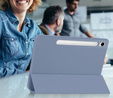 Etui do Samsung Galaxy Tab S10 FE+ Plus, Smartcase z miejscem na rysik, granatowe
