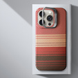Etui do iPhone 14 Pro Max, Frame Kickstand, do MagSafe, Sunset Orange