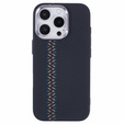 Etui do iPhone 14 Pro Max, Carbon Fiber MagSafe, czarne