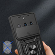 Etui pancerne do Realme 11 Pro 5G / 11 Pro+ 5G, CamShield Slide, czarne