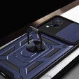 Etui pancerne do Vivo V21 5G, CamShield Slide, granatowe